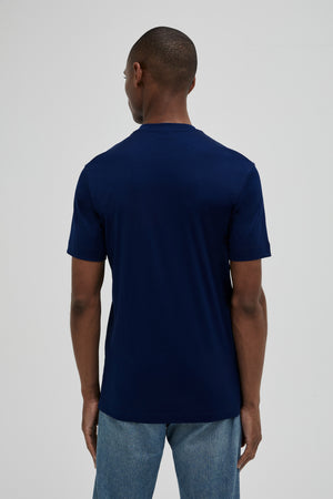 Interlock Supima T-Shirt | Blauw