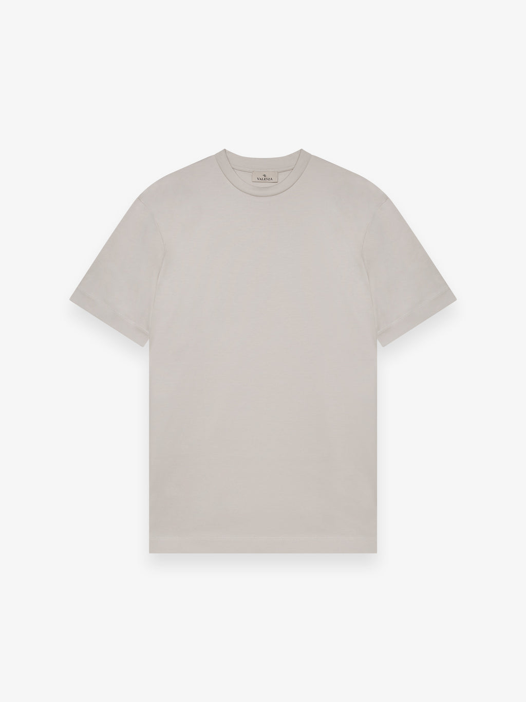 T-Shirt Interlock Supima | Gris Perle