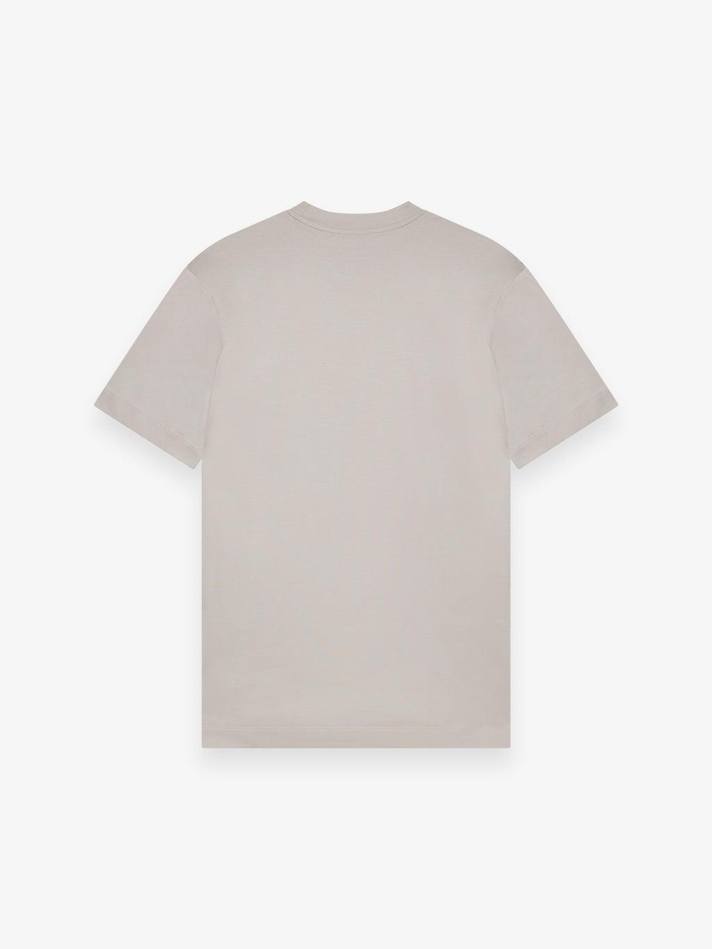 T-Shirt Interlock Supima | Gris Perle