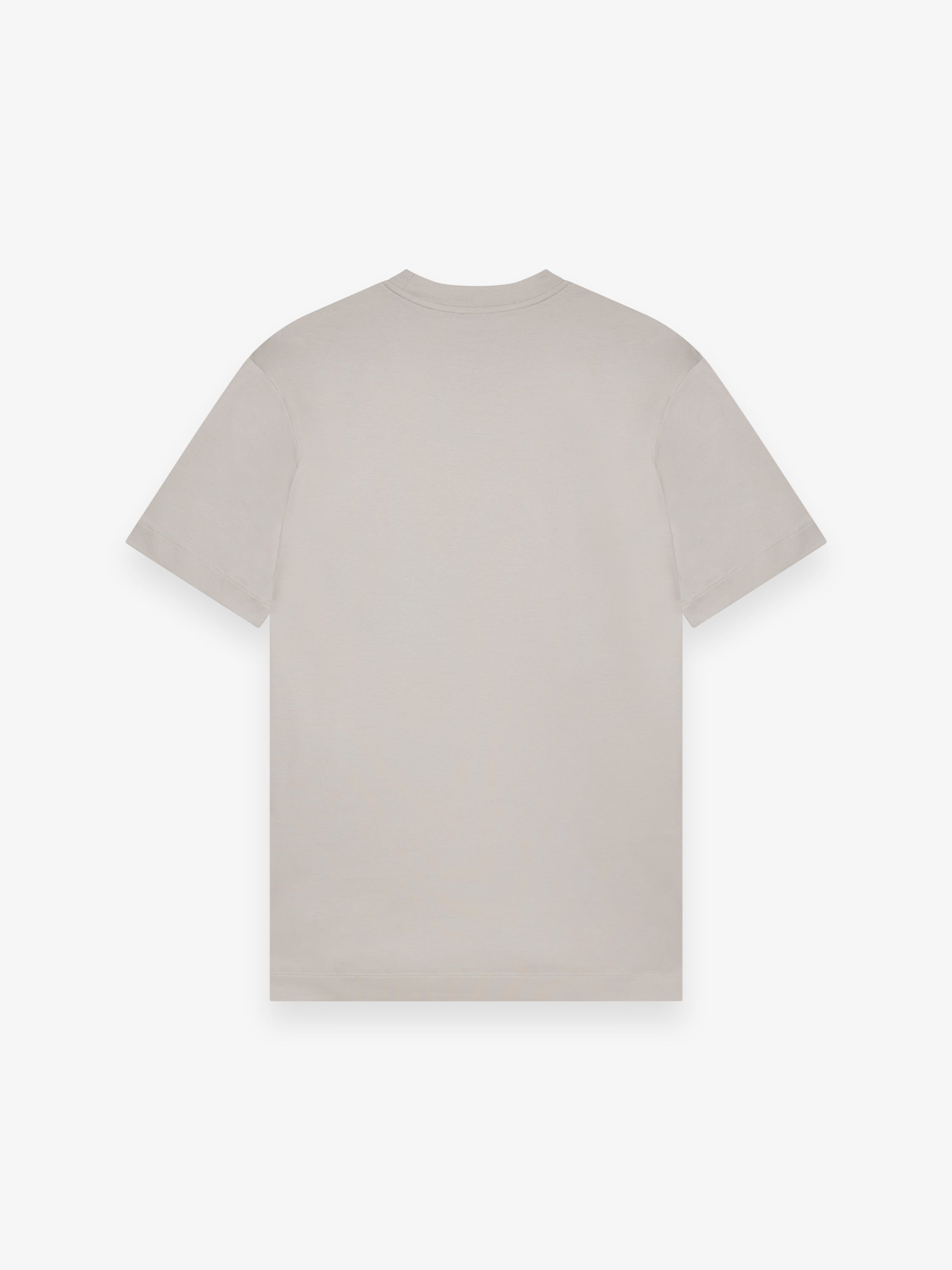 Interlock Supima T-Shirt | Pearl Grey