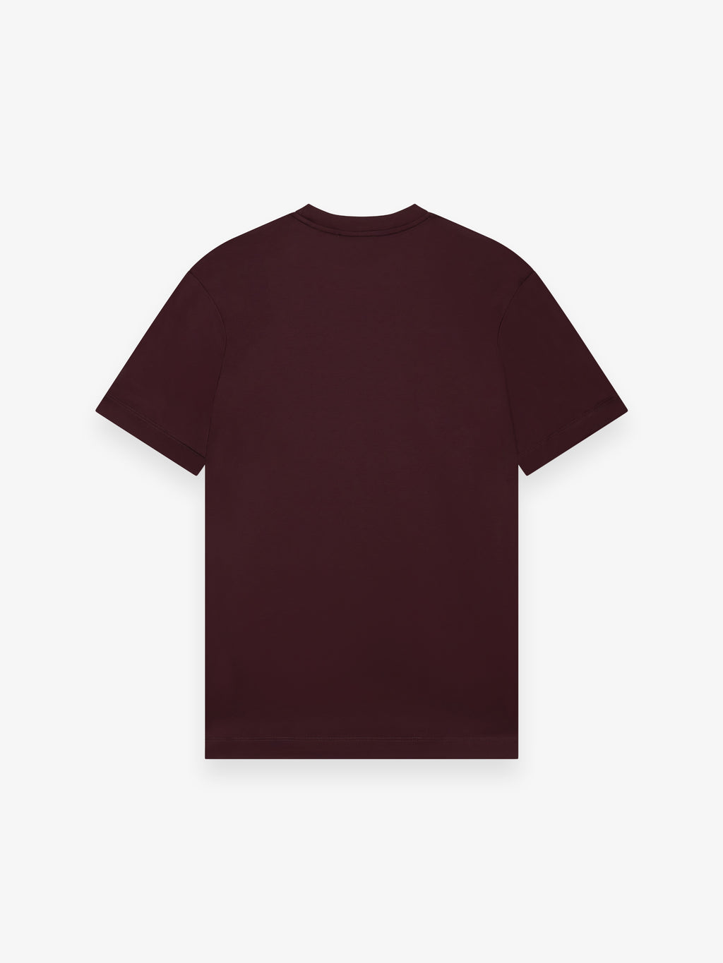 Interlock Supima T-Shirt | Burgundy Red