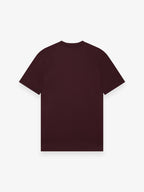 Interlock Supima T-Shirt | Burgundy Red