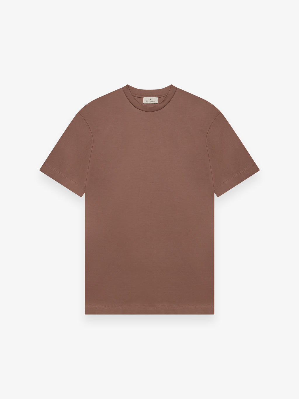 Interlock Supima T-Shirt | Corteccia Brown