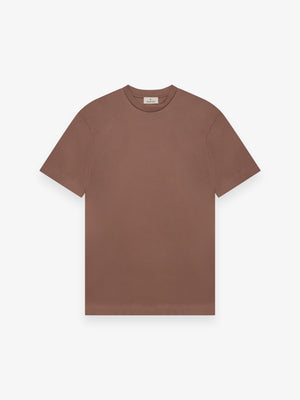 T-Shirt Interlock Supima | Corteccia Marron
