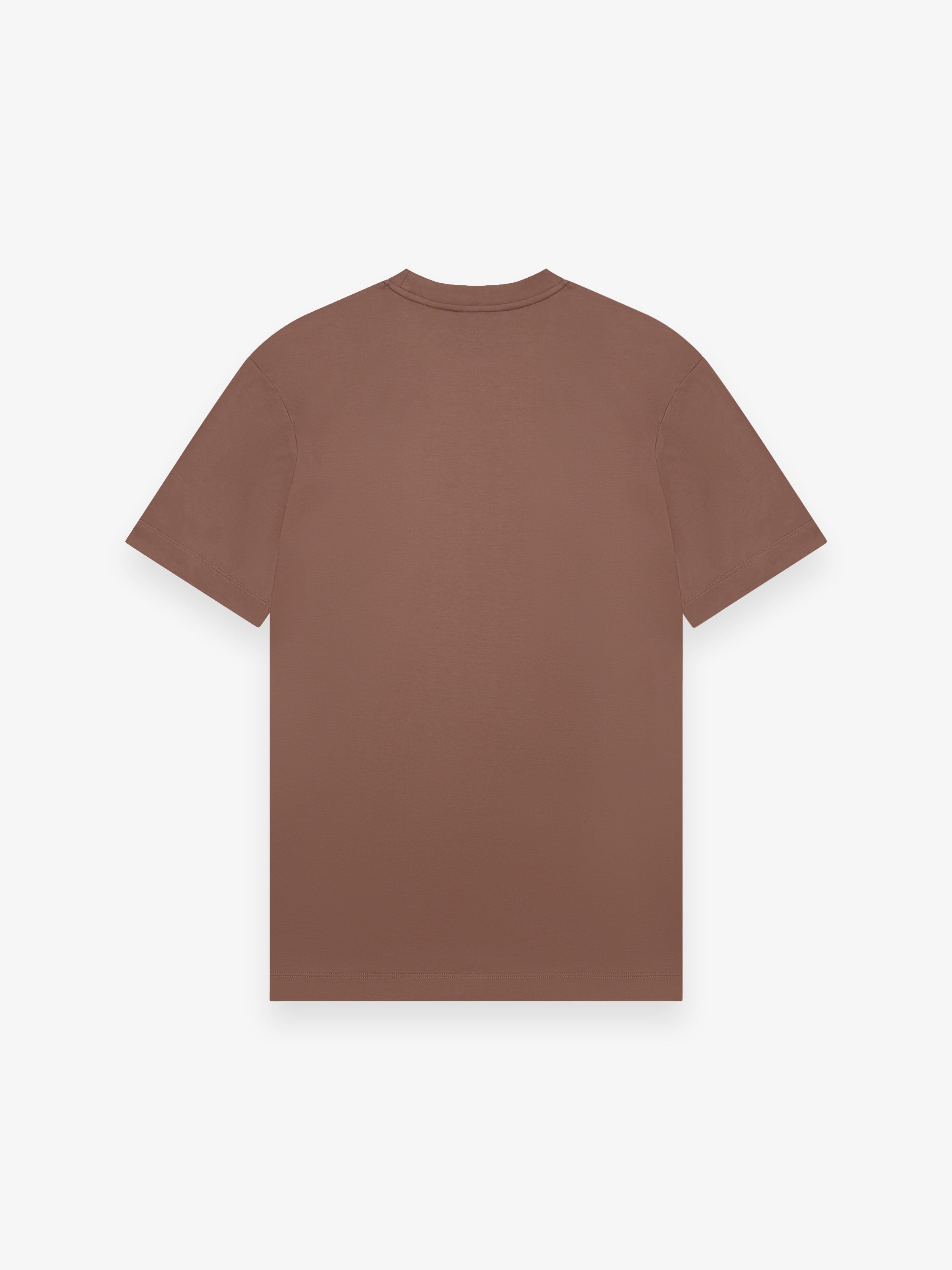 Interlock Supima T-Shirt | Corteccia Brown