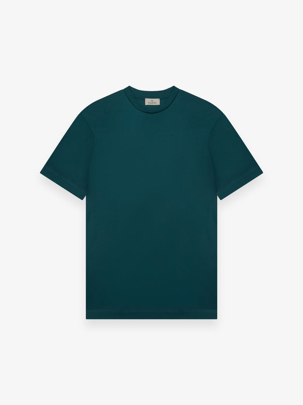 Interlock Supima T-Shirt | Petrol