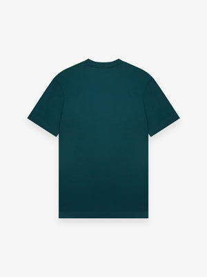 Interlock Supima T-Shirt | Petrolio