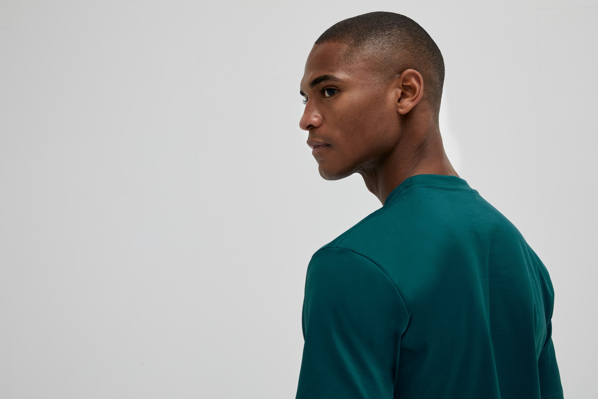 Interlock Supima T-Shirt | Petrol