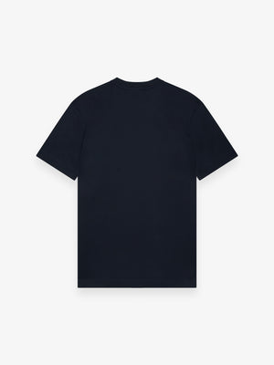 Interlock Supima T-Shirt | Blu Navy