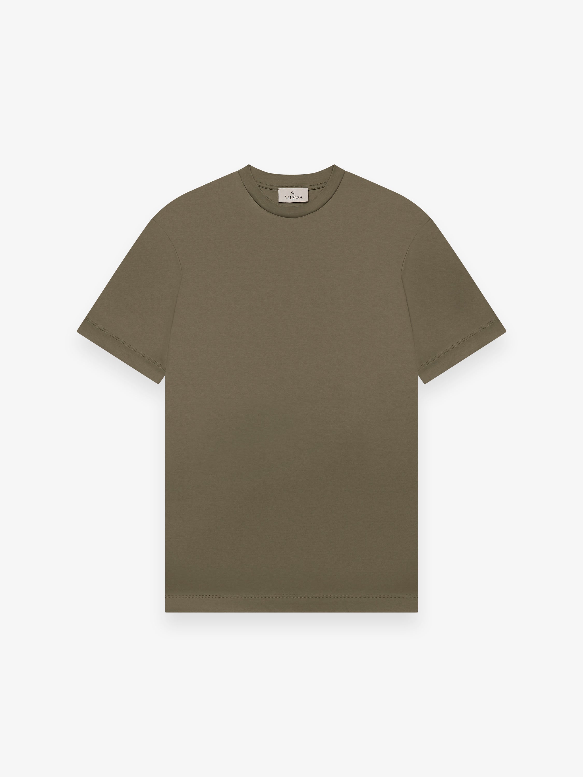 Interlock Supima T-Shirt | Army Green