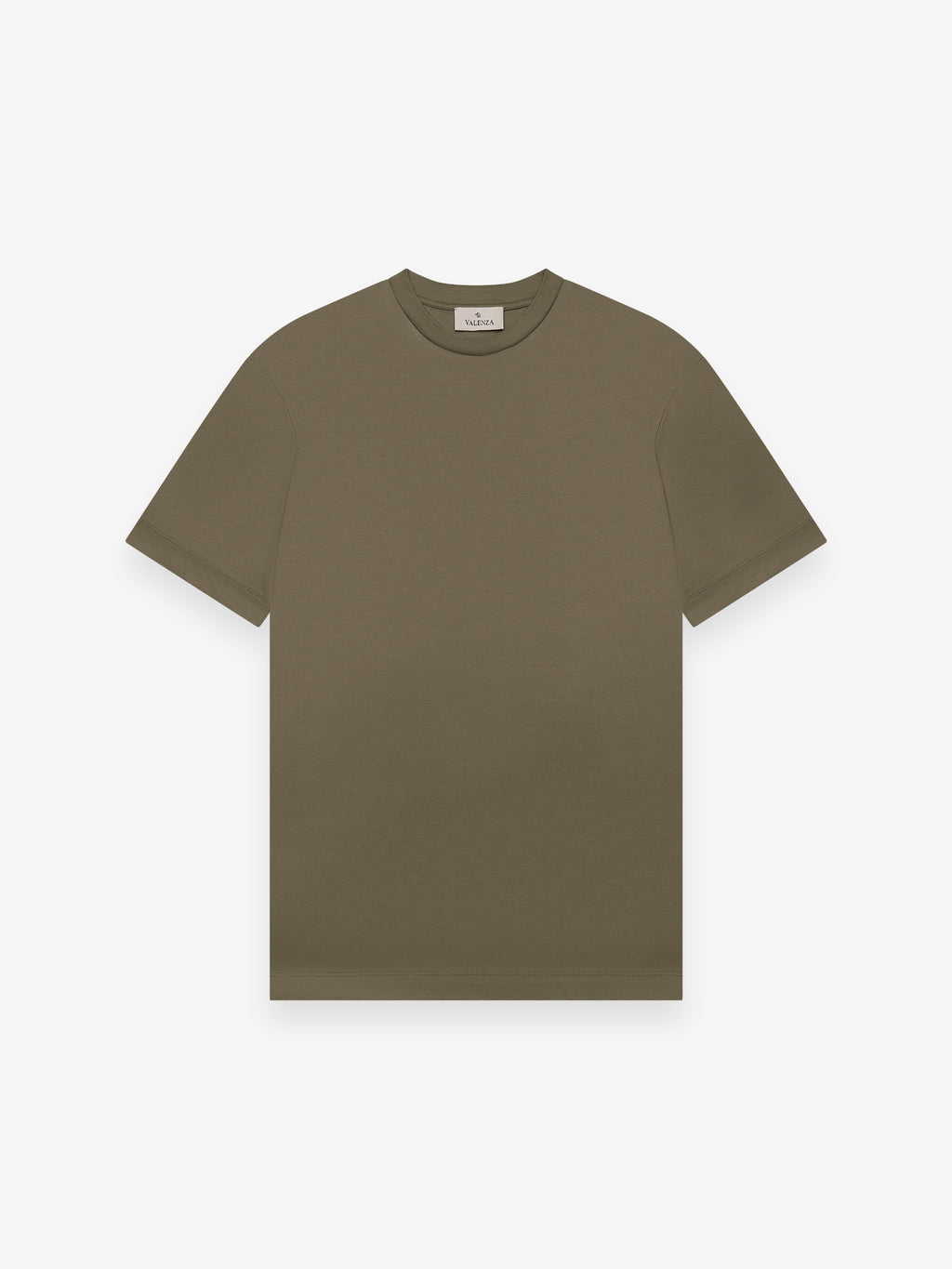 Interlock Supima T-Shirt | Armeegrün