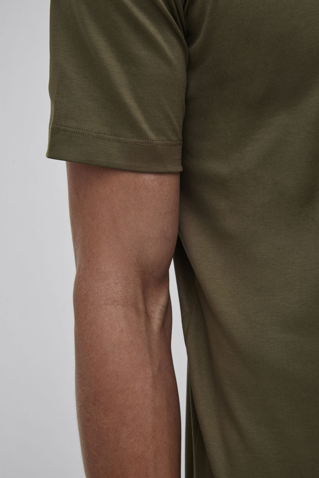 Interlock Supima T-Shirt | Army Green