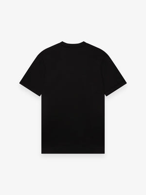 Interlock Supima T-Shirt | Schwarz