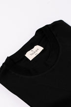 T-Shirt Interlock Supima | Noir