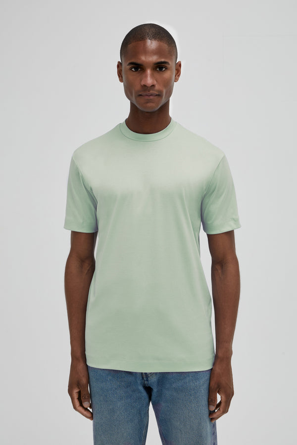 T-Shirt Interlock Supima | Vert Venise