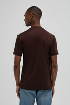 Interlock Supima T-Shirt | Ebony Brown