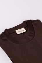 Interlock Supima T-Shirt | Ebony Brown