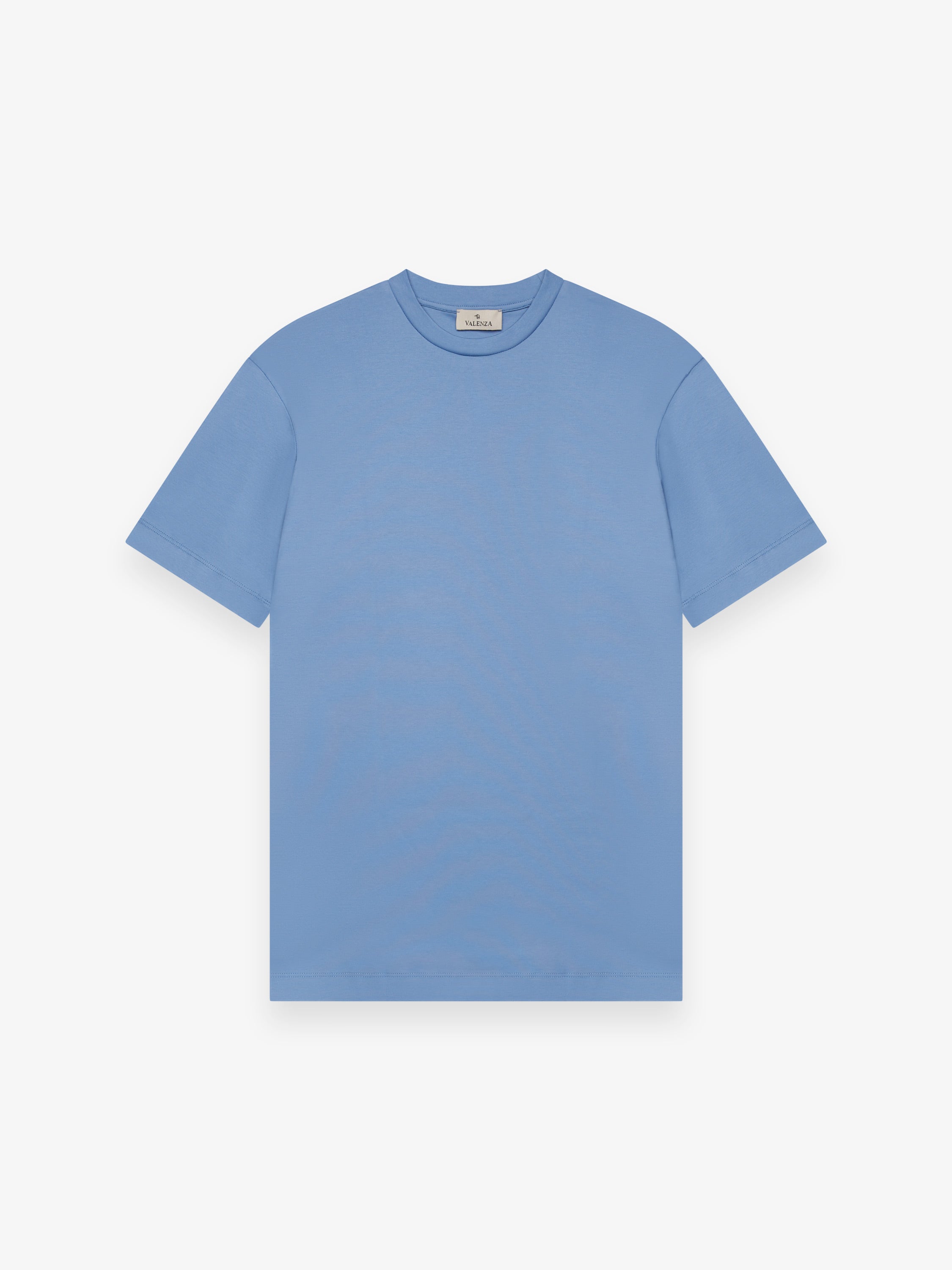 Interlock Supima T-Shirt | Mid Blue