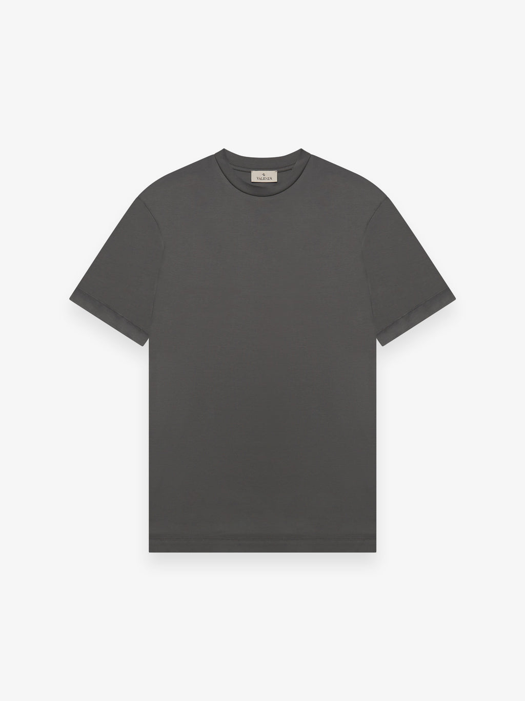 Interlock Supima T-Shirt | Dark Grey