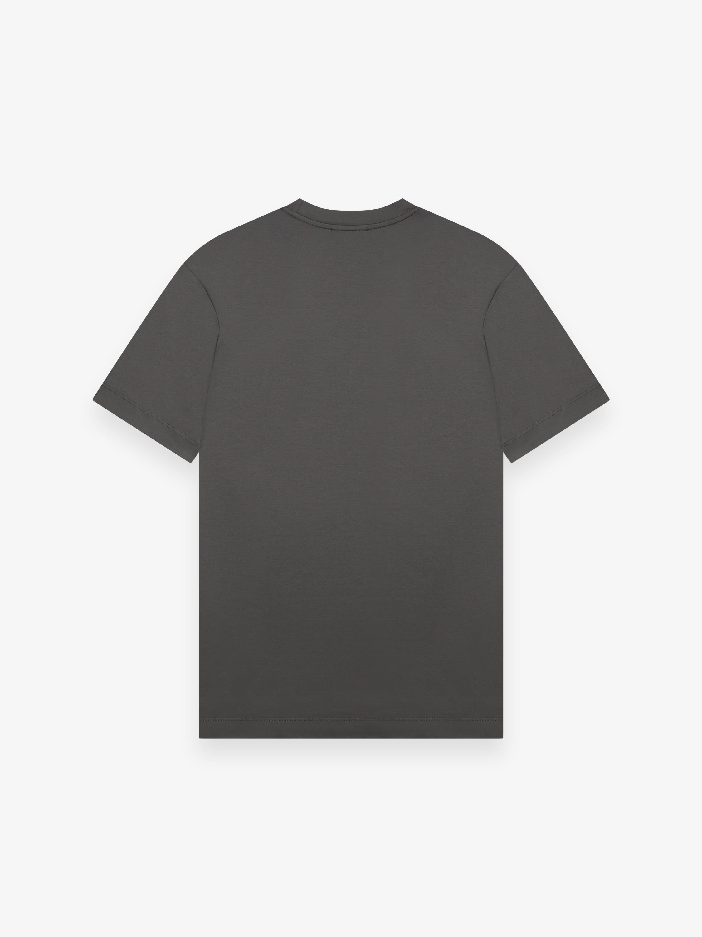 Interlock Supima T-Shirt | Dark Grey