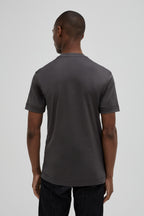 Interlock Supima T-Shirt | Dark Grey