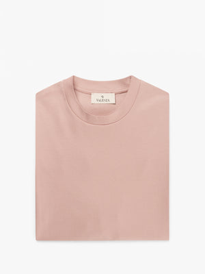 T-Shirt Interlock Supima | Rose Thé