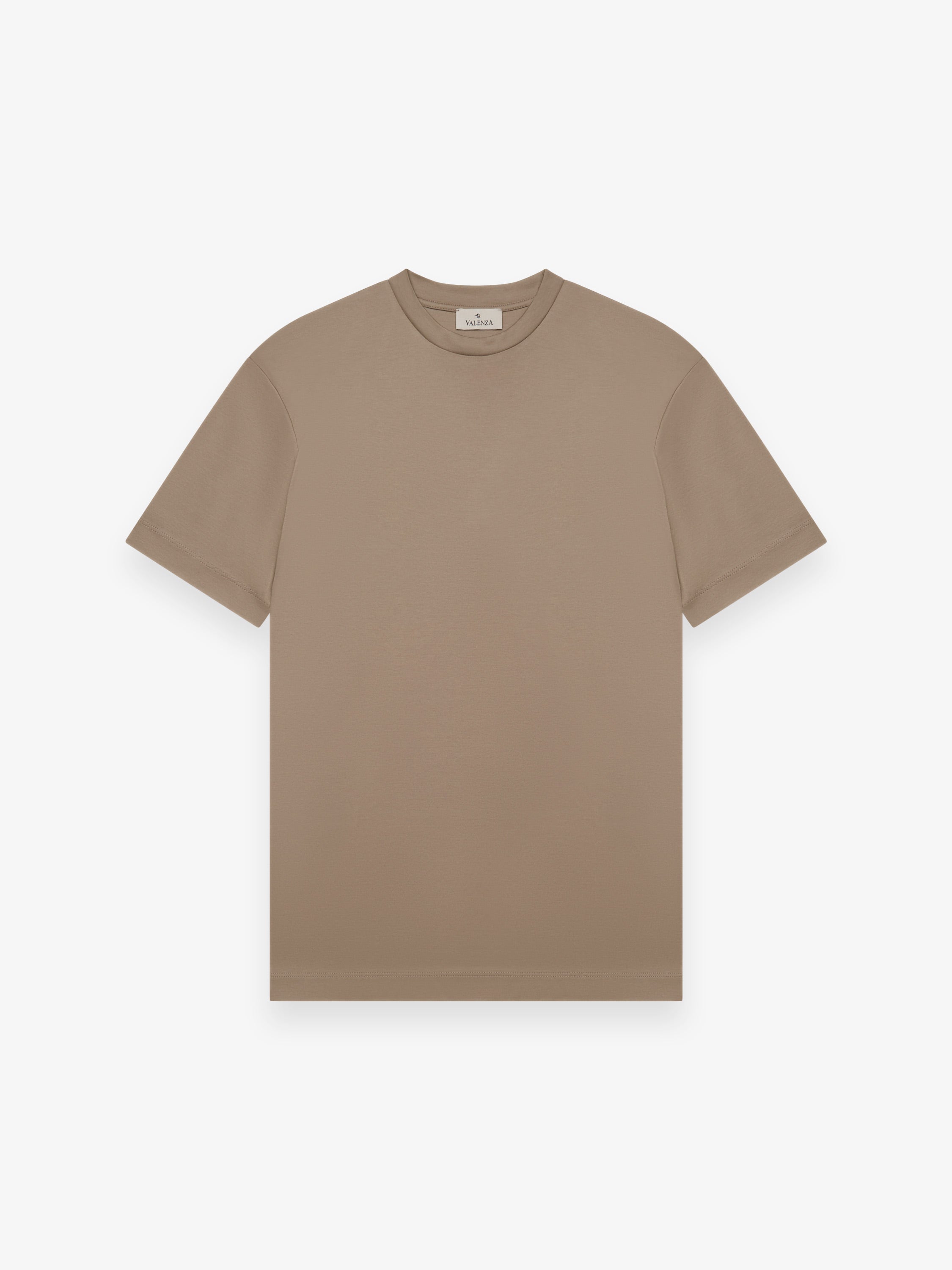 Interlock Supima T-Shirt | Lead Grey