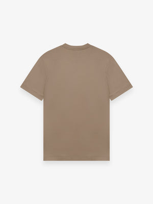 Interlock Supima T-Shirt | Bleigrau