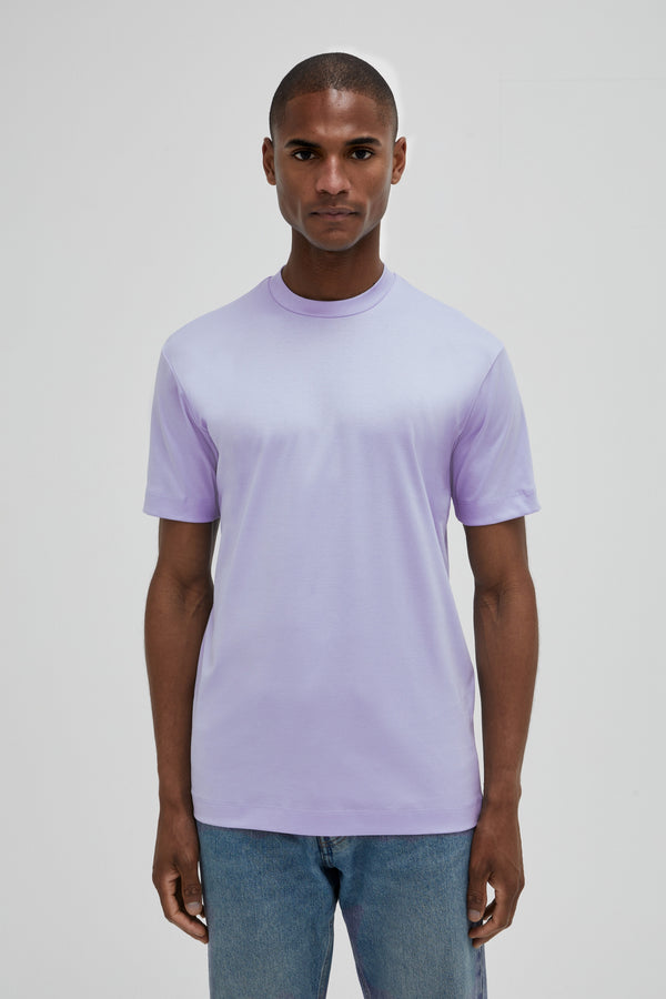 Interlock Supima T-Shirt | Light Blue