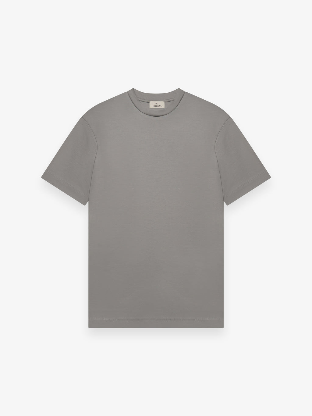 Interlock Supima T-Shirt | Grijs