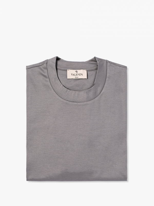 Interlock Supima T-Shirt | Grigio