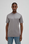 Interlock Supima T-Shirt | Grijs