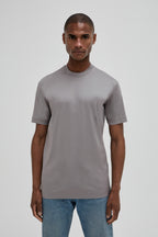 Interlock Supima T-Shirt | Grijs