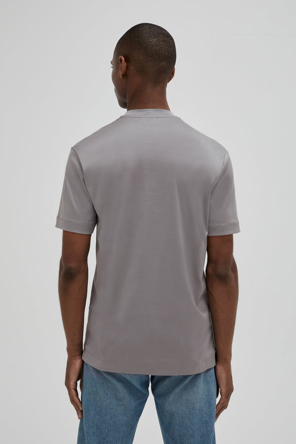 Interlock Supima T-Shirt | Grey