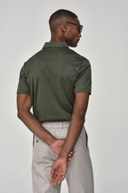 Supima Polo Schiller Collar S/S | Green