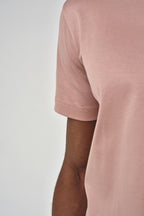 Supima Polo Schiller Collar S/S | Tea Rose