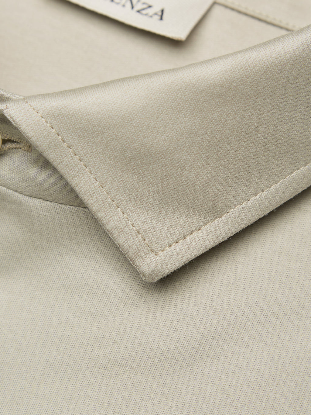 Supima Polo Schiller Collar S/S | Stone