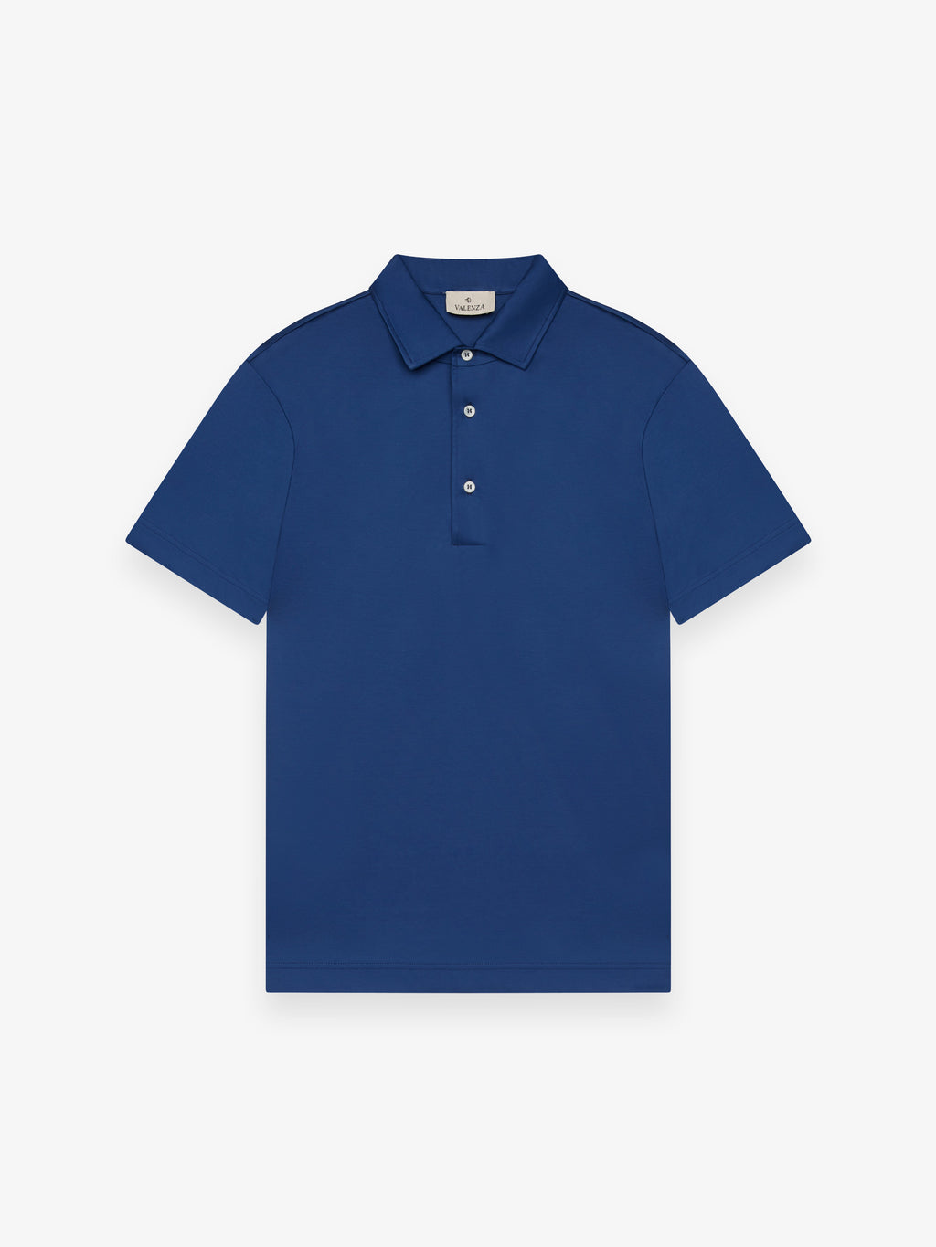 Supima Polo Schiller Collar Korte Mouwen | Cobalt