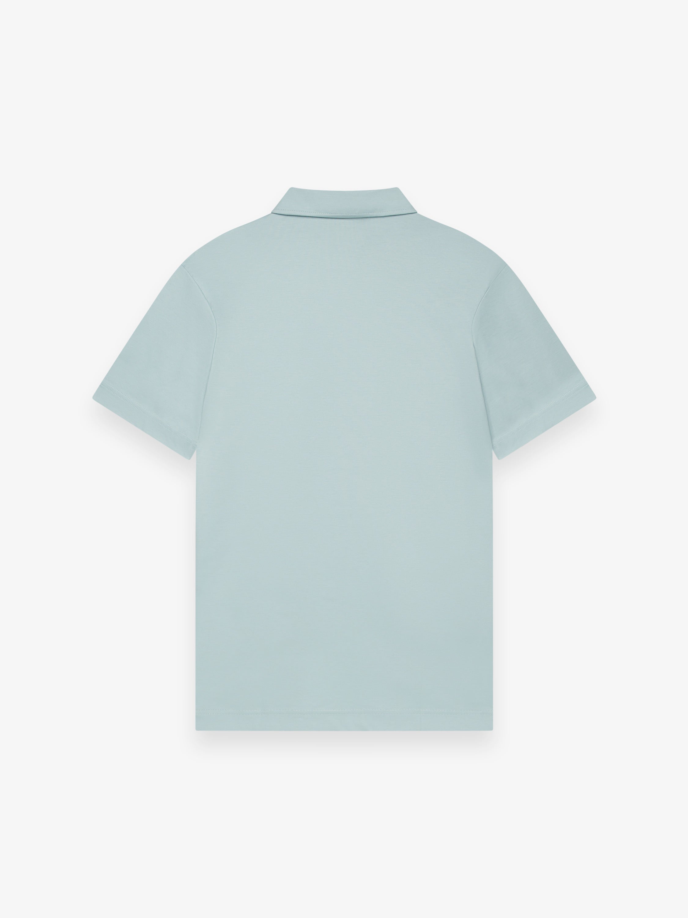 Supima Polo Schiller Collar S/S | Mint
