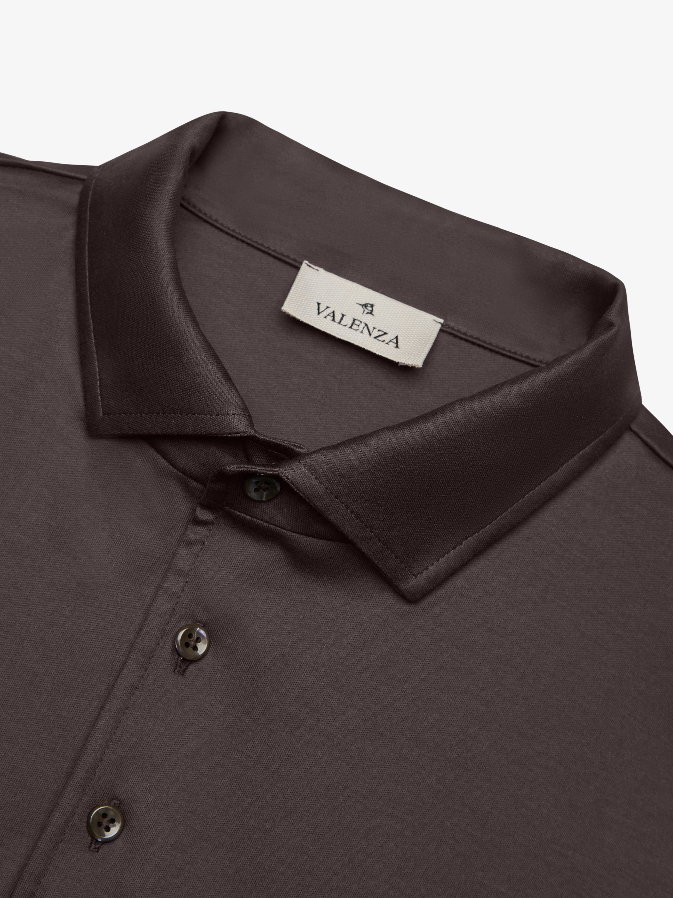 Supima Polo Schiller Collar S/S | Asphalt