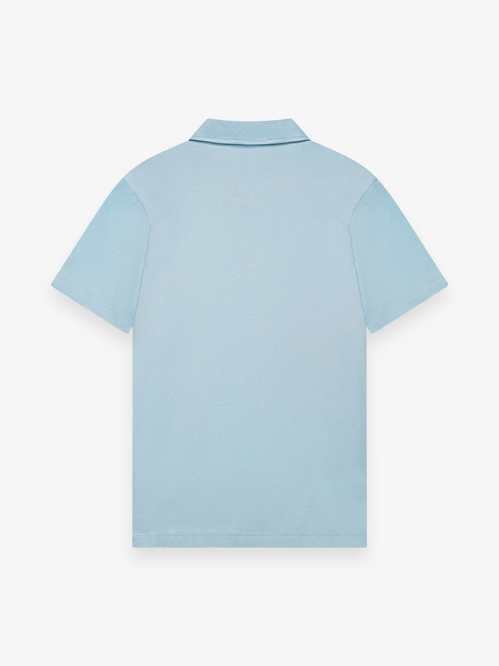 Supima Polo Schiller Collar S/S | Blue Diamond