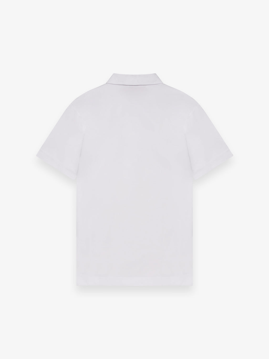 Supima Polo Schiller Collar S/S | White