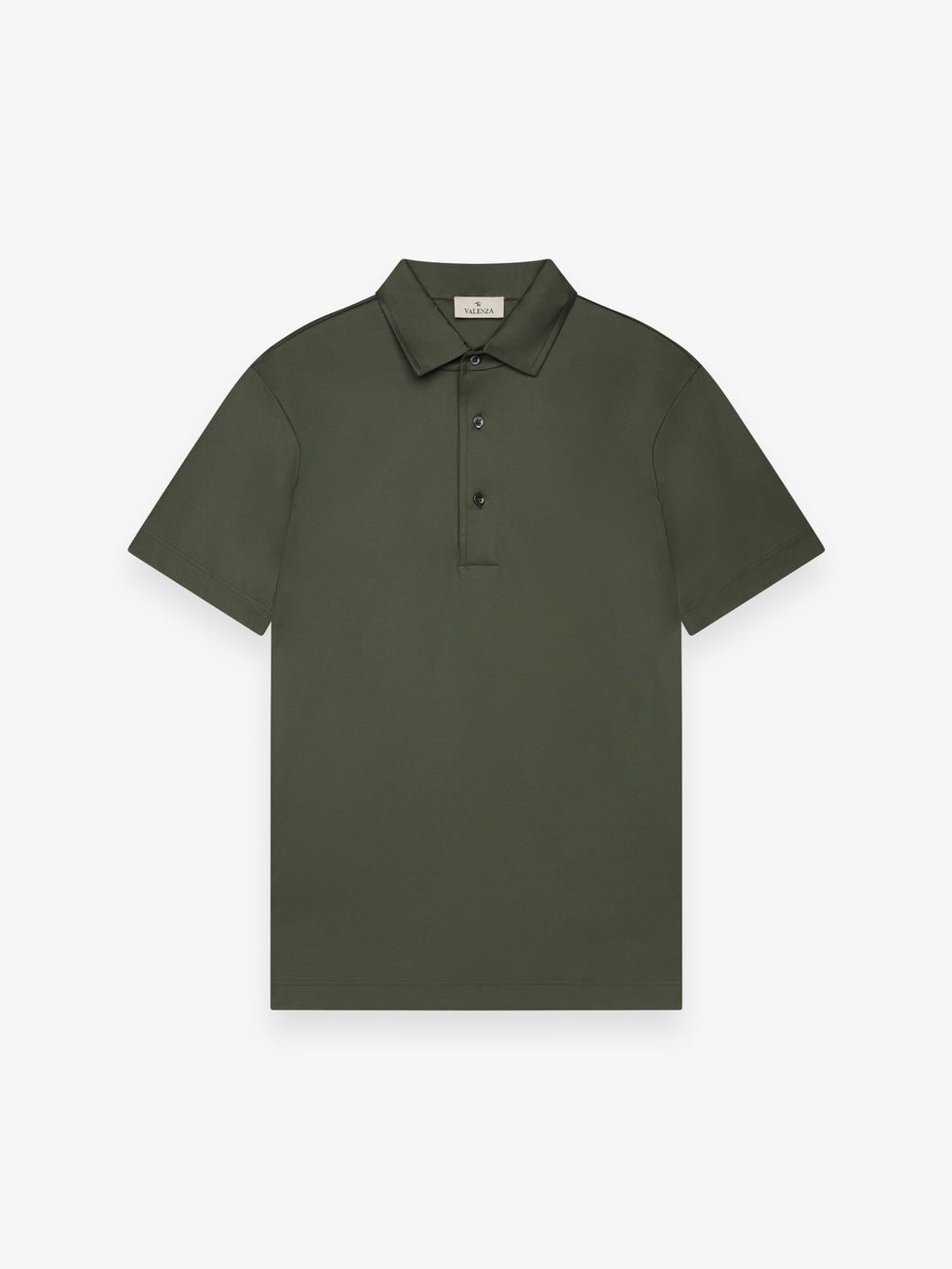 Supima Polo Schiller Collar S/S | Green