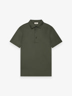 Supima Polo Schiller Collar S/S | Green