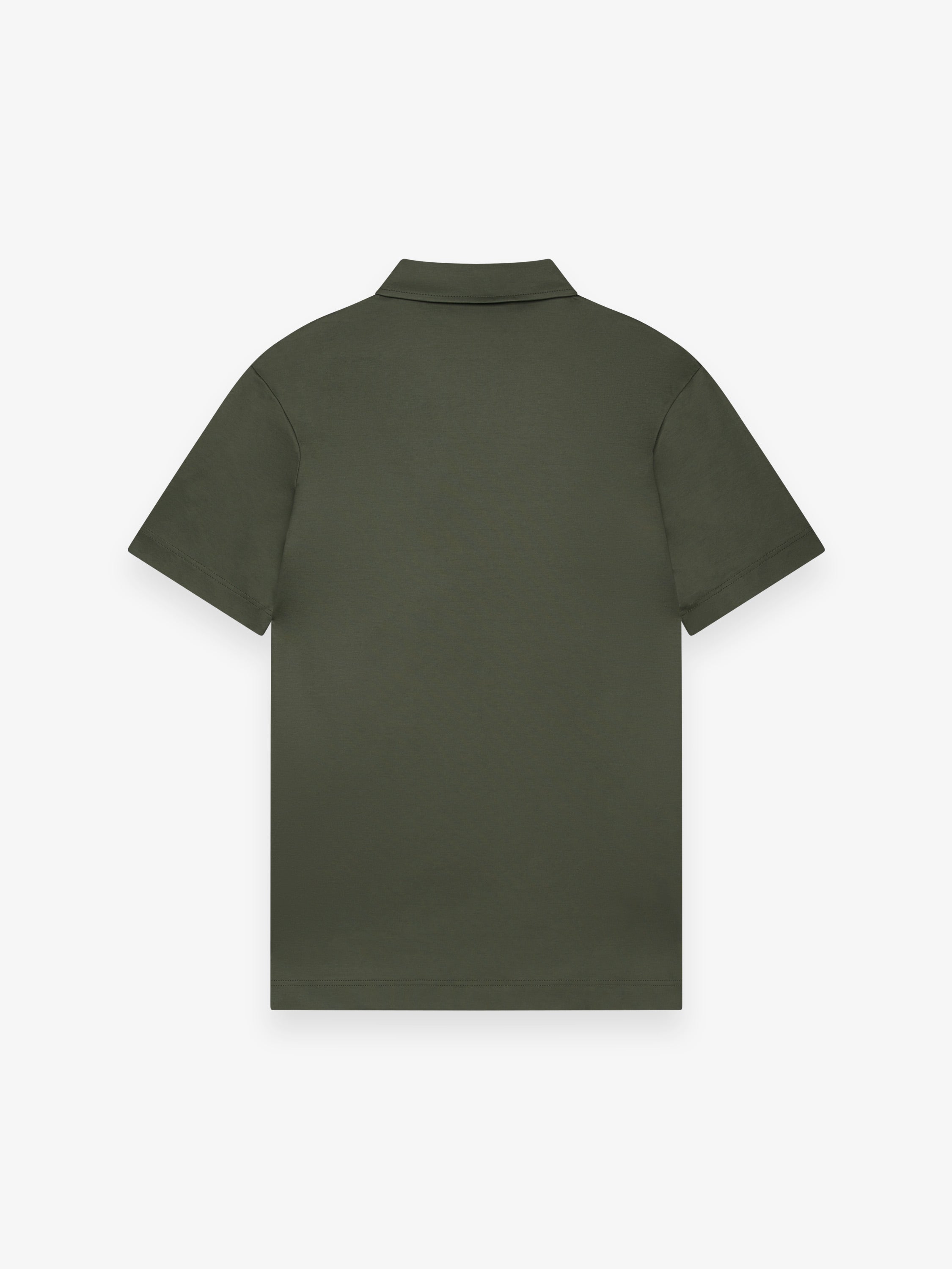 Supima Polo Schiller Collar S/S | Green
