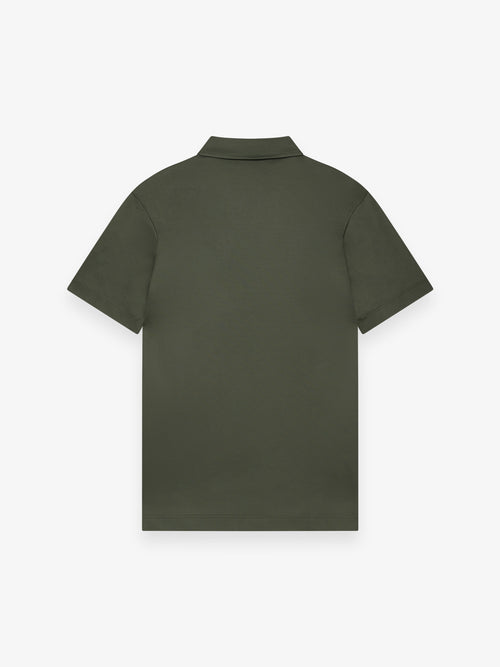 Polo Supima Collo Schiller Maniche Corte | Verde