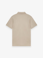Supima Polo Schiller Collar S/S | Beige