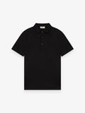 Supima Polo Schiller Collar S/S | Black