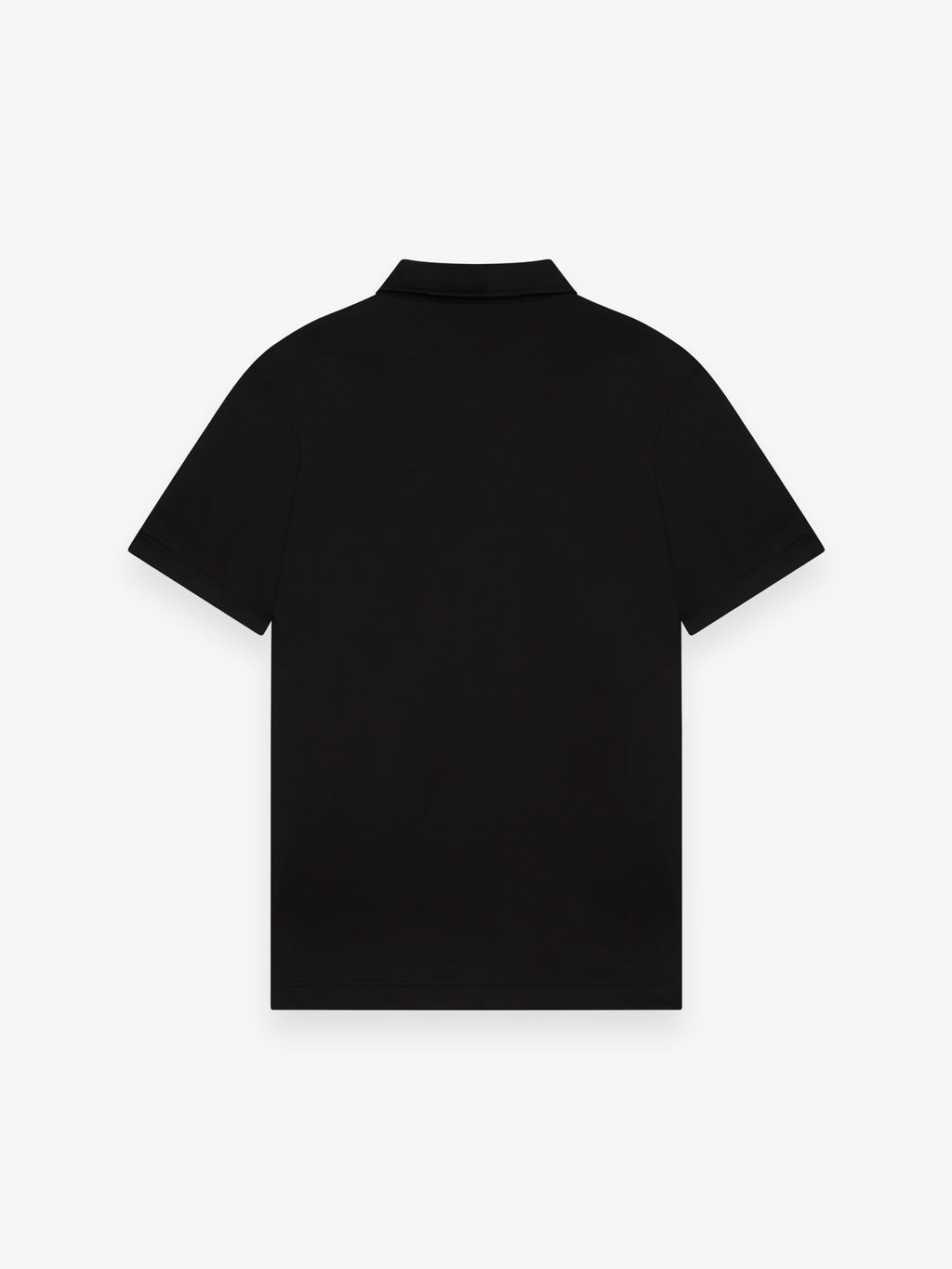 Supima Polo Schiller Collar S/S | Black