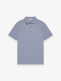 Supima Polo Schillerkragen Kurze Ärmel | Lavendel